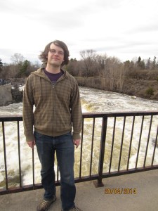 Mikey at Hog's Back Falls
